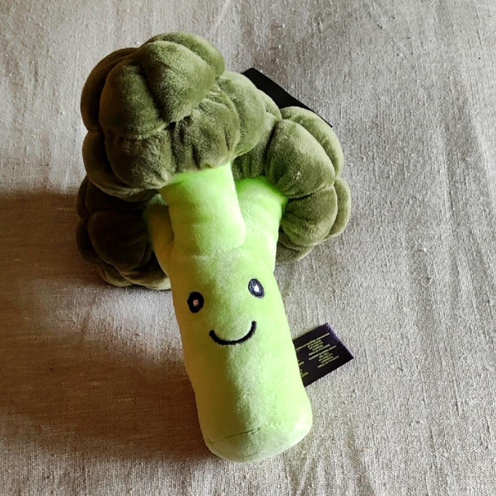 PETS: Plush Broccoli DOG TOY